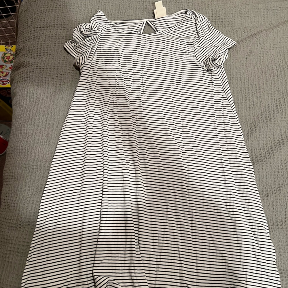 Stripe t shirt dress
